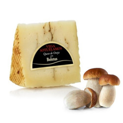 QUESO DE OVEJA CON BOLETUS...