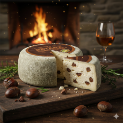 QUESO DE CABRA CON CASTAÑAS...