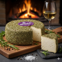 QUESO DE CABRA CON ROMERO...